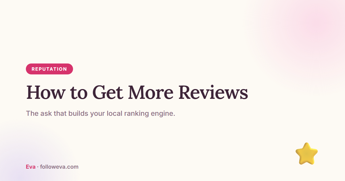 How to get more reviews for your cleaning business